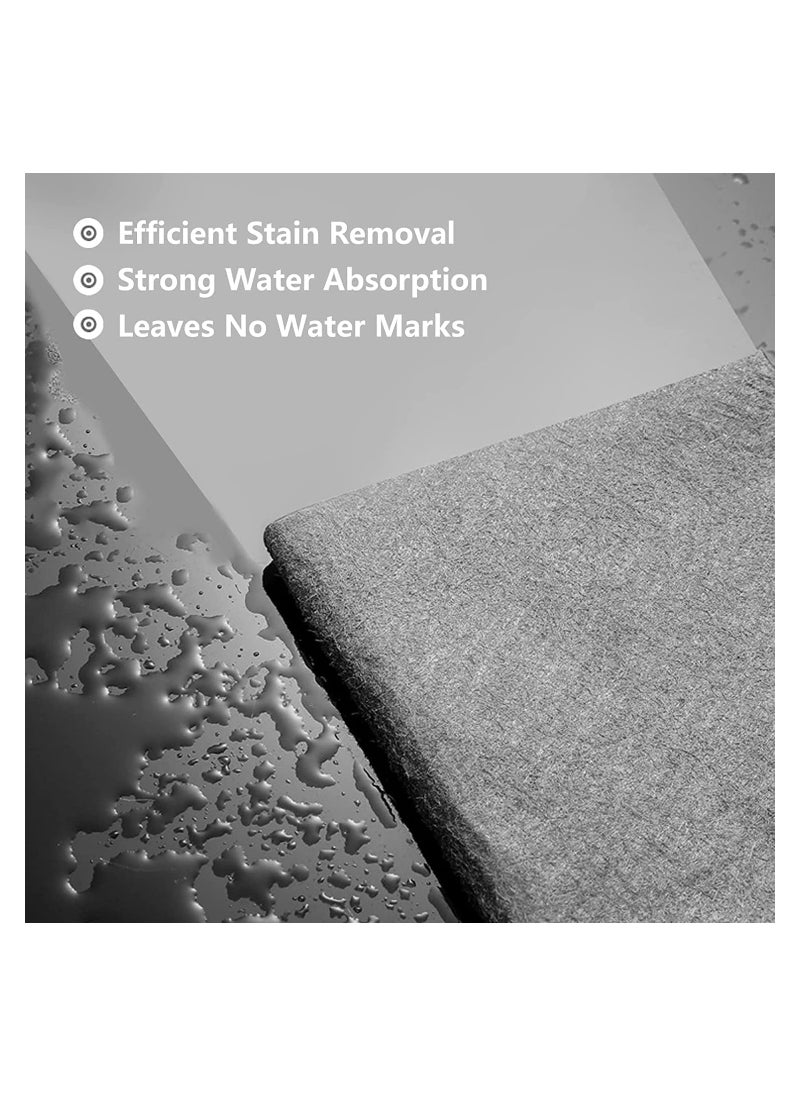10 Pieces Magic Cleaning Cloth, Thickened Microfibre Cleaning Cloths, Streak Free All Purpose Towels, Reusable Cleaning Rag for Kitchen, Bathroom, Car Glass