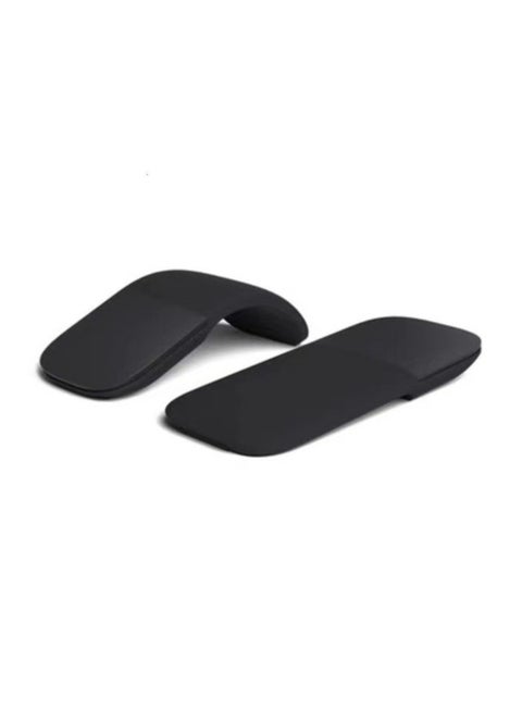 Bluetooth Curved Touch Mouse, Portable Wireless Foldable Mouse, Without USB Nano Receiver, Ergonomic Mini Optical Computer Mouse for Laptop Tablet Smartphone