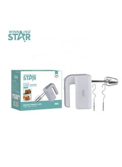 ST-5520 Electric Hand Mixer 5 Speed Power Handheld Mixer with Dough Hooks and Beaters