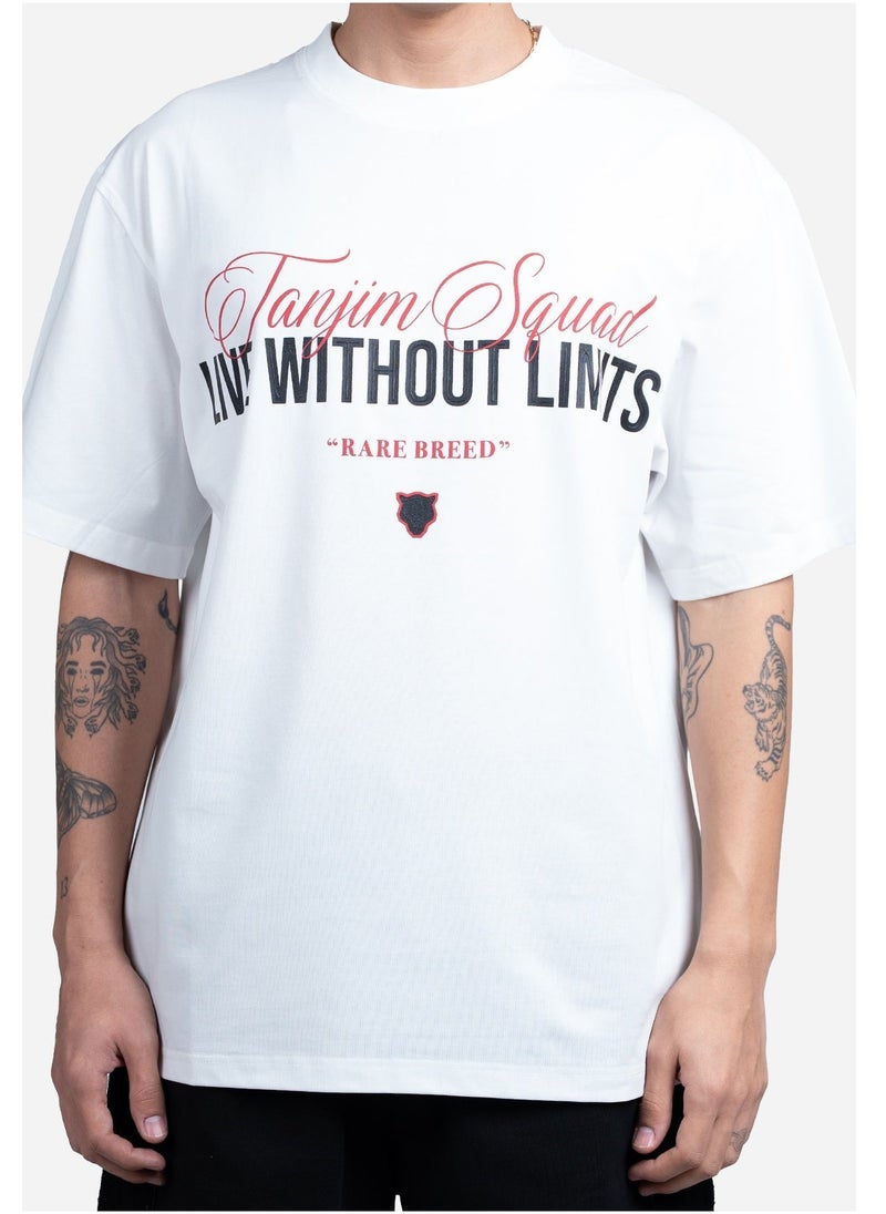 TANJIM SQUAD – NO LIMITS EDITION T-SHIRT WHITE - Image 3