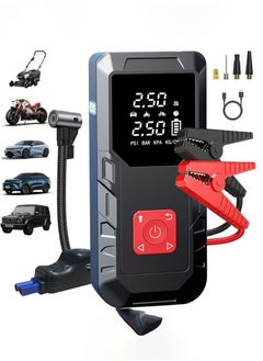 （8pcs）Car Jump Starter with Air Compressor 1000A 5V 150PSI55Wh Car Battery Jump Starter Full Gasoline Car Smart Jumper with Display and Emergency Light - pzsku/Z9F5938E565963449330AZ/45/_/1739948274/f82f9945-a2ed-42ea-b3da-8eaa1f563d2c