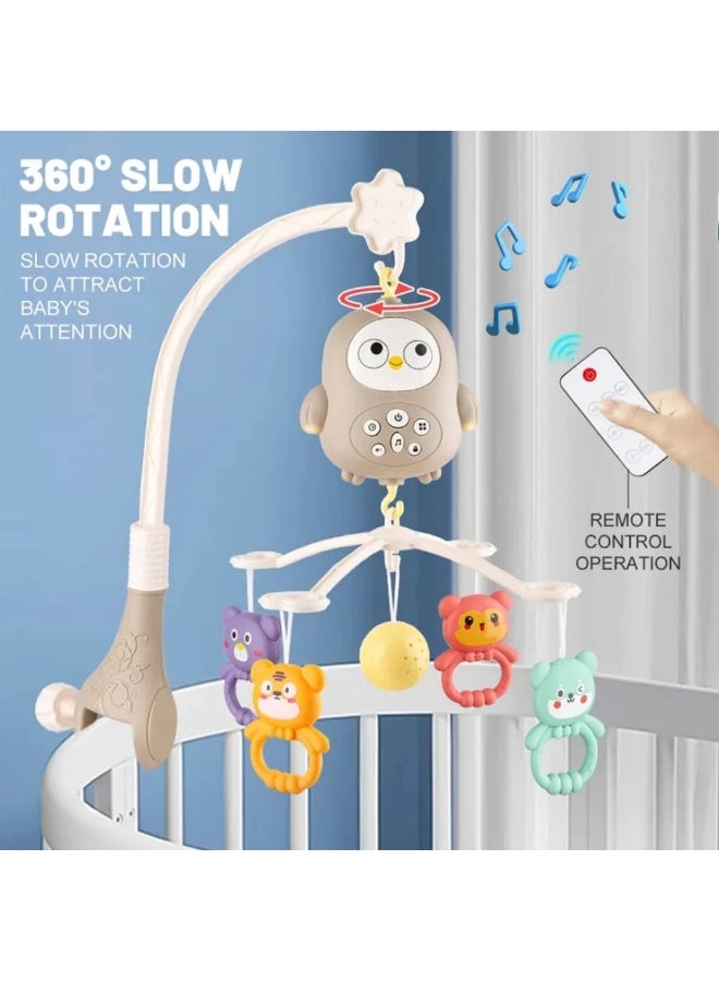 Baby Bed Bell Amusement Park Toy for Bed Decoration and Fun with Remote Control 368-26 - Image 1