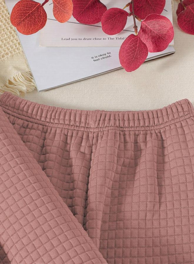 Take Two Girl Graphic Print Hoodie with Flare Pants Set - Image 3