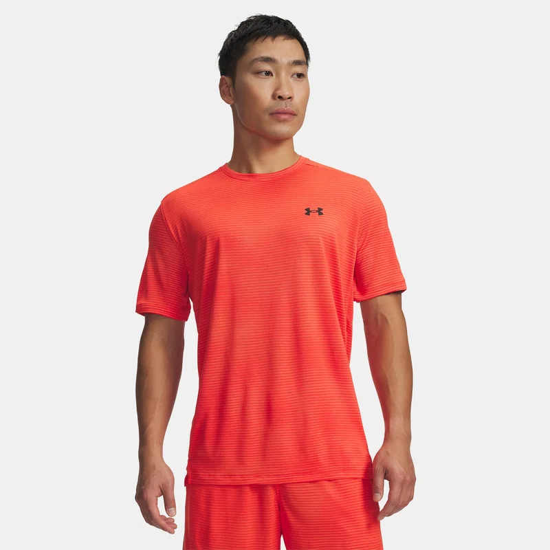 Men's UA Tech Vent Jacquard Striped T-Shirt