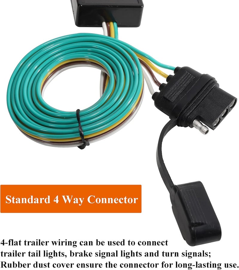 Oyviny Custom 4 Pin Trailer Wiring Harness for Toyota Highlander 2004-2007 - Image 3