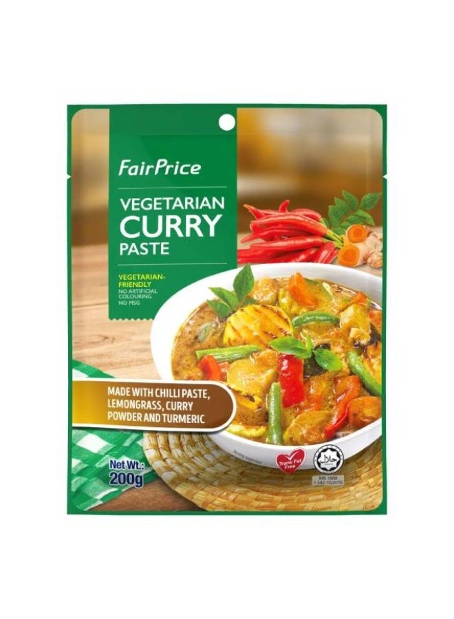 Curry Paste , Vegetarian - 200g, Malaysia