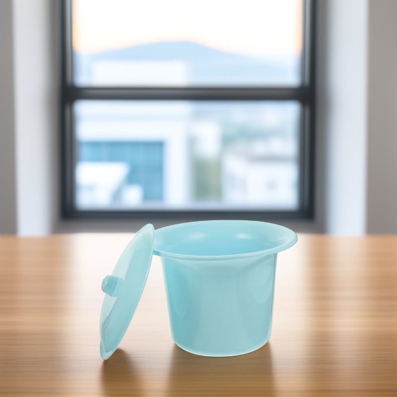 Household Urinal Thick Chamber Pot Multi-function Urinal Pot Kids Spittoon with Lid - Image 4