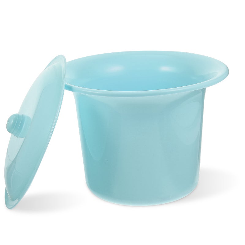 Household Urinal Thick Chamber Pot Multi-function Urinal Pot Kids Spittoon with Lid - Image 1