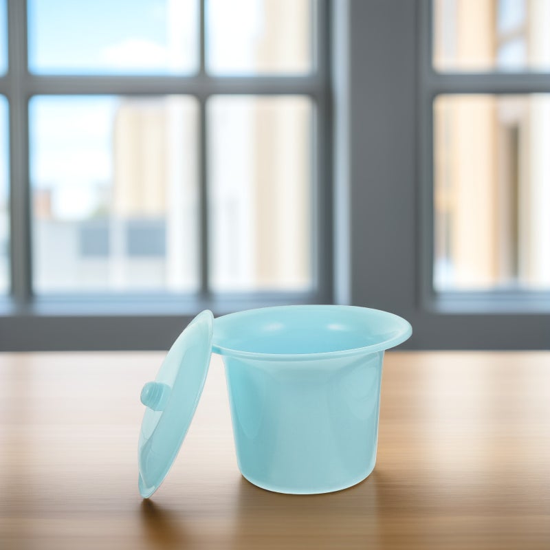 Household Urinal Thick Chamber Pot Multi-function Urinal Pot Kids Spittoon with Lid - Image 3