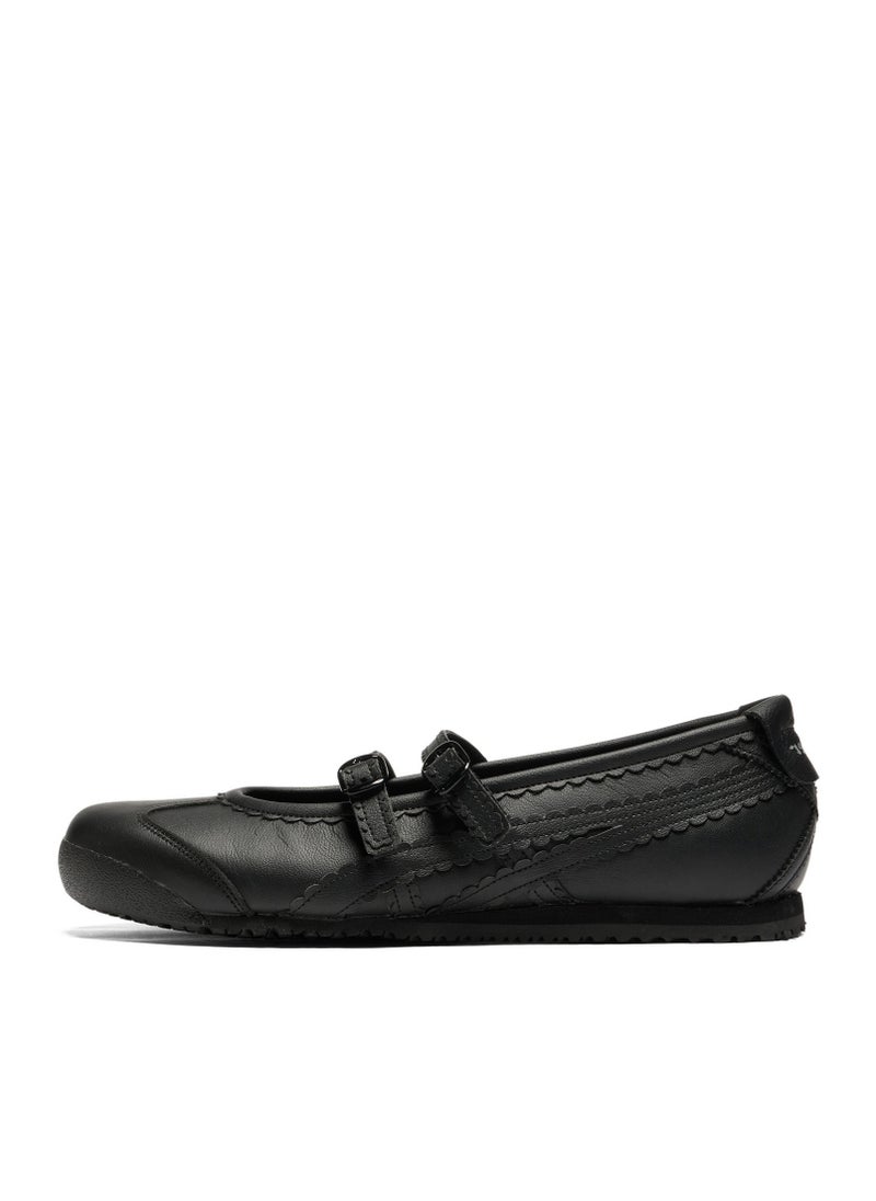 Onitsuka Tiger Mexico 66 TGRS Women’s Ballet Flats - Black | Comfortable & Stylish Casual Mary Jane Shoes  - Image 1