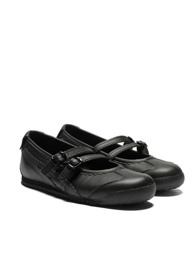 Onitsuka Tiger Mexico 66 TGRS Women’s Ballet Flats - Black | Comfortable & Stylish Casual Mary Jane Shoes  - Image 2
