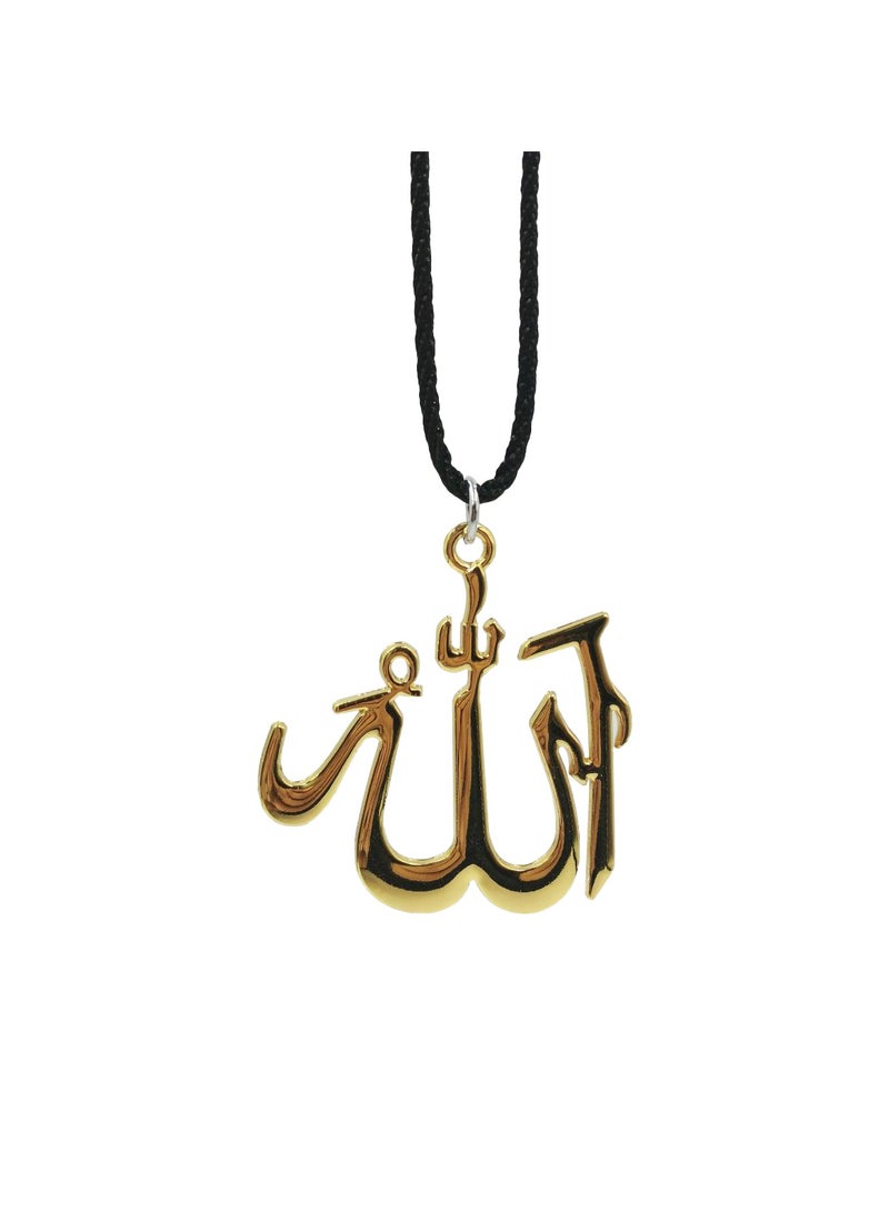 NMC Car Pendant Gold Car Hanging ALLAH Pendant - Image 3