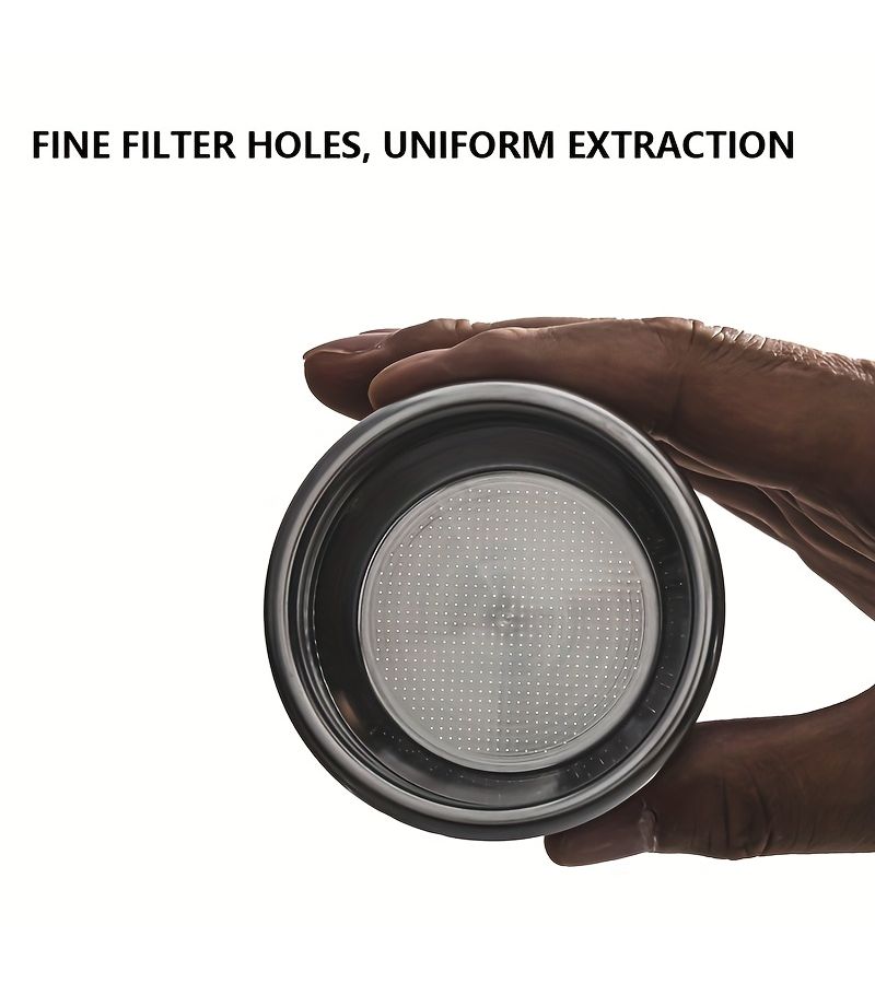 54mm Coffee Filter Basket Replacement Stainless Steel Bottomless Portafilter Espresso Barista Tool - Image 5