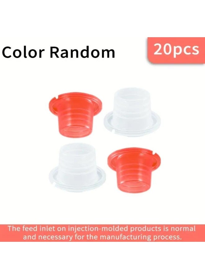 5/20/50/100pcs Faucet Leak Seal Gaskets, Faucet Triangle Valve Plugs, Universal Cold Sleeve Fittings, Hose Seal Gaskets, Rubber Drip Leak Prevention  - Image 1