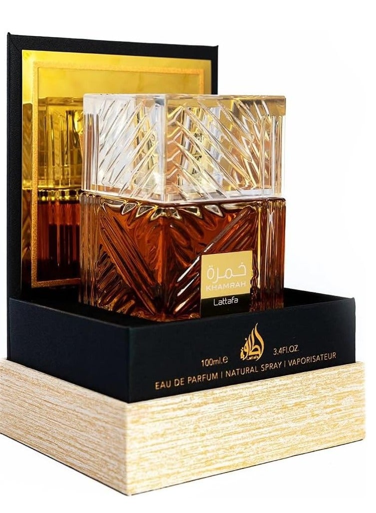 Lattafa Khamra Eau de Parfum Unisex Perfume by Lattafa - 100ml - Image 2