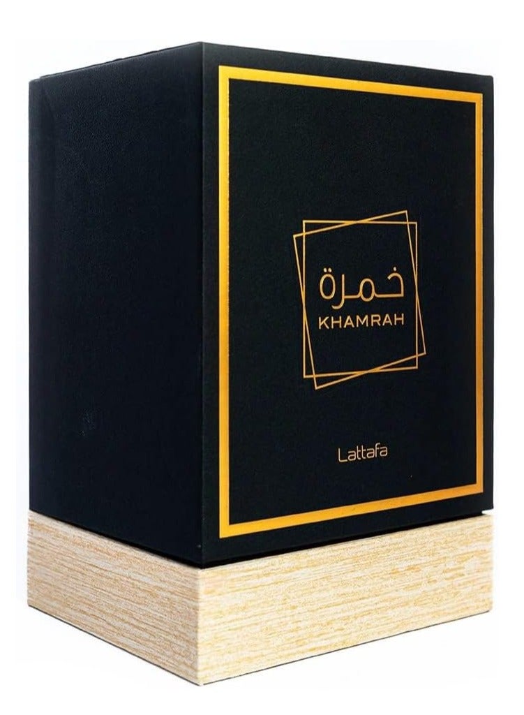 Lattafa Khamra Eau de Parfum Unisex Perfume by Lattafa - 100ml - Image 3