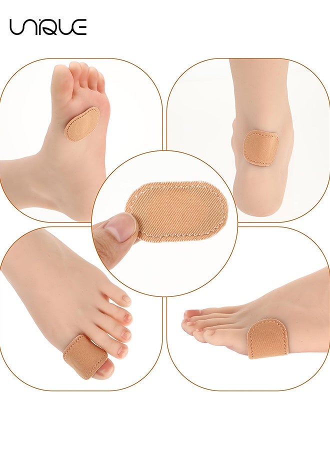 Unique Bunion Pads - 24 PCS Protector Pads for Foot Callus, Toe and Heel Cushions to Wear With Shoes - Self Adhesive Foot Protector - Skin Tone Stick Foot Foam Pads Shoe Accessories, Unisex, for Reducing Friction, Calluses, Scratches, Pain Relief Tape - Image 4
