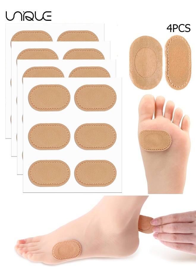 Unique Bunion Pads - 24 PCS Protector Pads for Foot Callus, Toe and Heel Cushions to Wear With Shoes - Self Adhesive Foot Protector - Skin Tone Stick Foot Foam Pads Shoe Accessories, Unisex, for Reducing Friction, Calluses, Scratches, Pain Relief Tape - Image 1