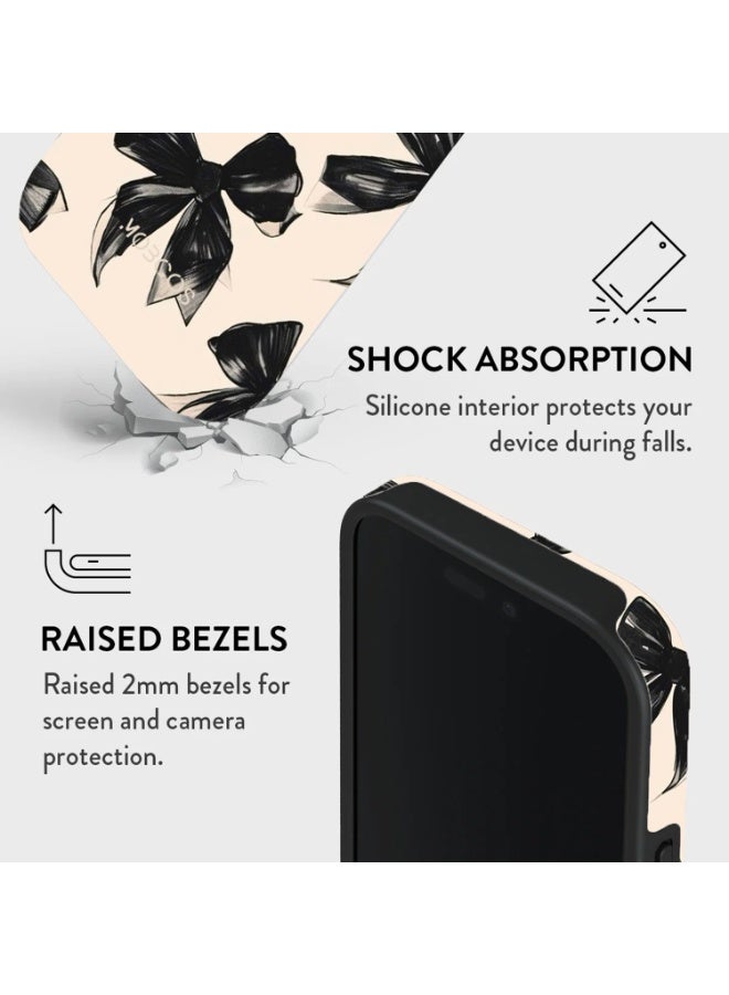 موبكوس جراب ايفون  برو ماكس مثالي من موبكوس، طبقة مزدوجة صلبة + سيليكون، مقاوم للخدش والصدمات - Image 4