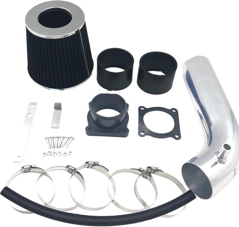 OBUYTO 3-Inch Cold Air Intake Kit with Filter for Infiniti FX35 G35 and Nissan 350Z 3.5L V6 (2003-2006) - Image 3