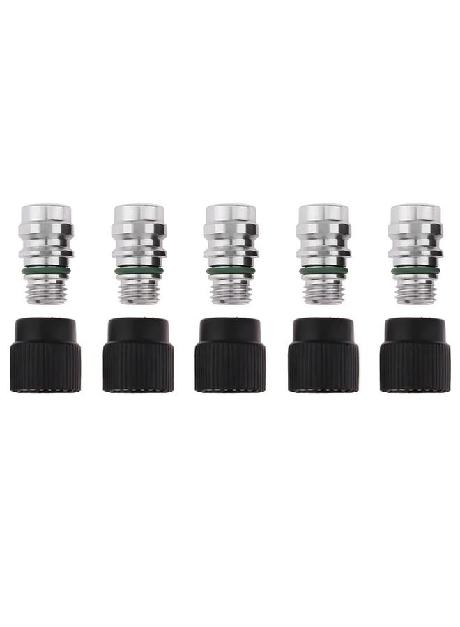 10pcs Universal AC Repair Port Ball Valve Cores With Covers High Side - Image 4