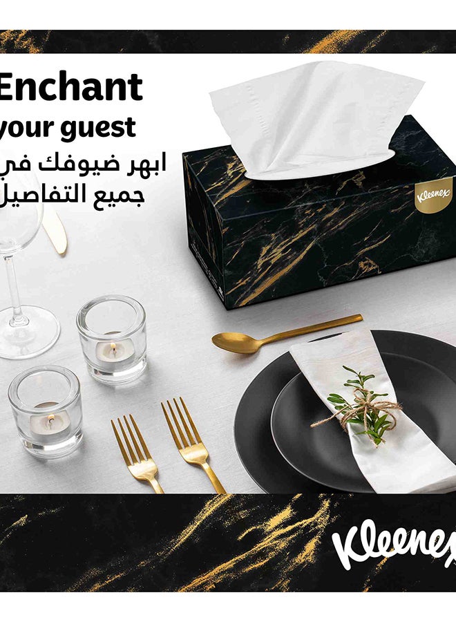 Kleenex صناديق مناديل الوجه لتزيين المنزل 170 ورقة × 2 طبقة - Image 4