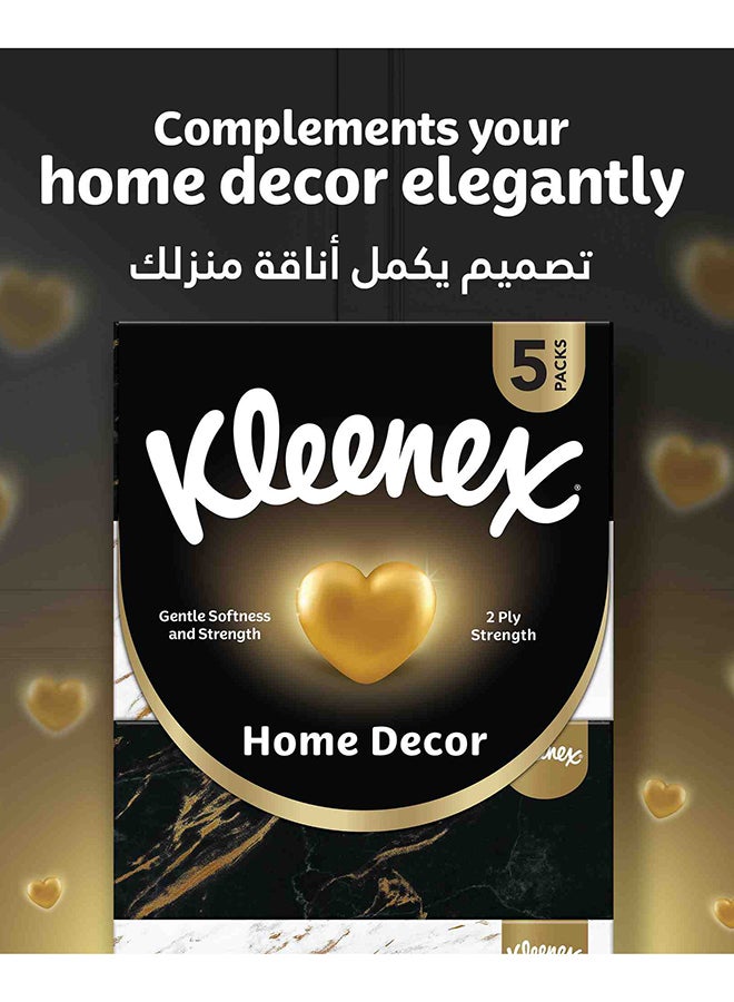 Kleenex صناديق مناديل الوجه لتزيين المنزل 170 ورقة × 2 طبقة - Image 3