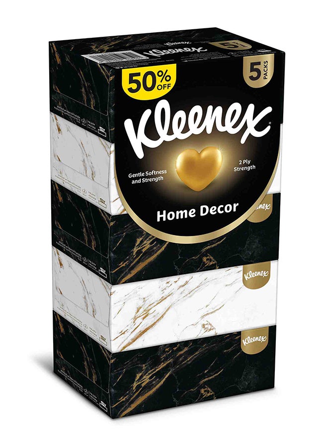 Kleenex صناديق مناديل الوجه لتزيين المنزل 170 ورقة × 2 طبقة - Image 2