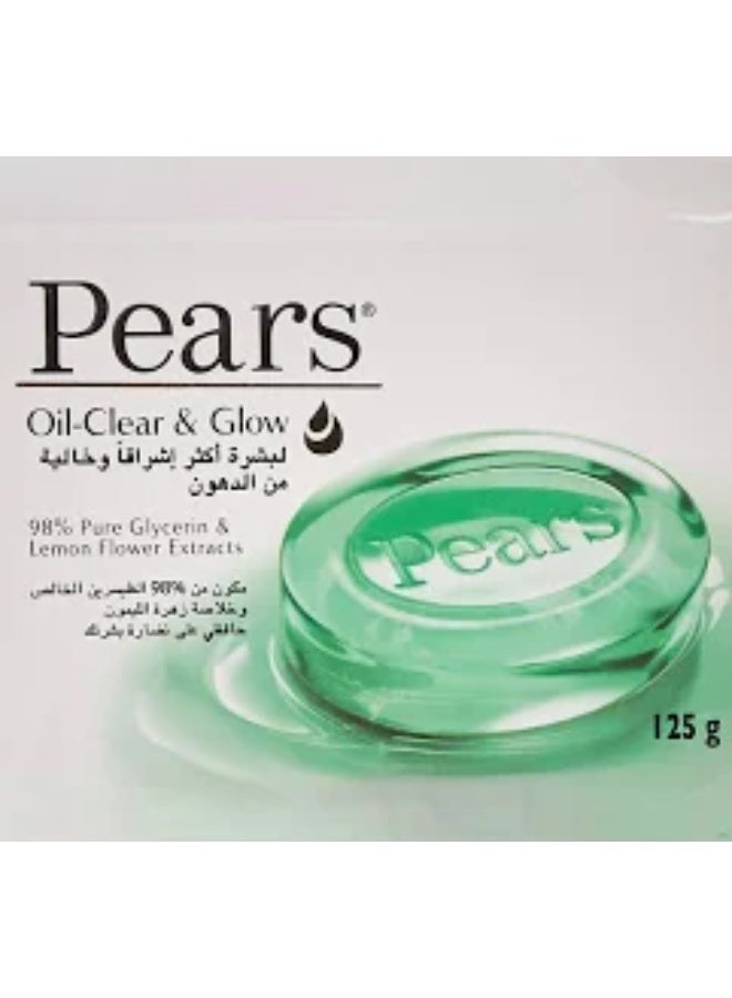 Pears Soap Oil-Clear & Glow 125g X 4Pcs - Image 3