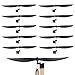 STEM Inventions 6Inch Plastic Propellers 10Pack Build Rubber Band Powered Planes Helicopters and More STEM Projects - Image 3