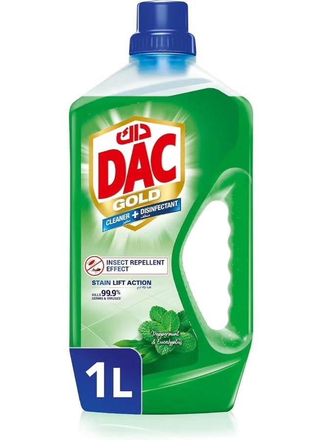 DAC Disinfectant Gold Insect Repellent – 1L x 12 Pack | Germ Protection & Insect Defense - Image 1