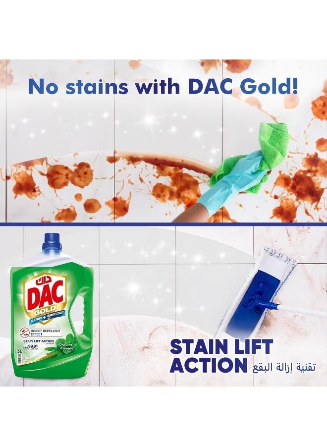 DAC Disinfectant Gold Insect Repellent – 1L x 12 Pack | Germ Protection & Insect Defense - Image 4