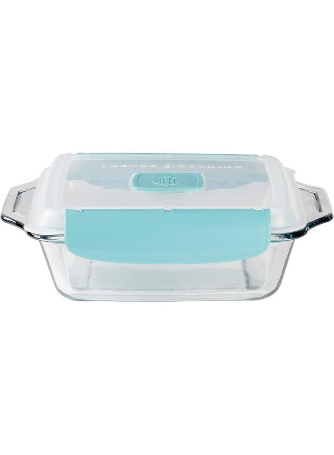 Anchor Hocking, Square Baking Dish with TrueLock Locking Lid-(14017), 2.0Ltr - Image 3