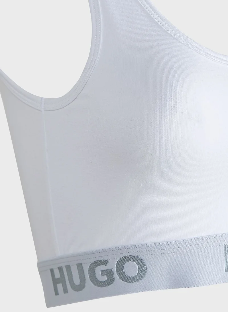 HUGO Knitted T-Shirt Bra