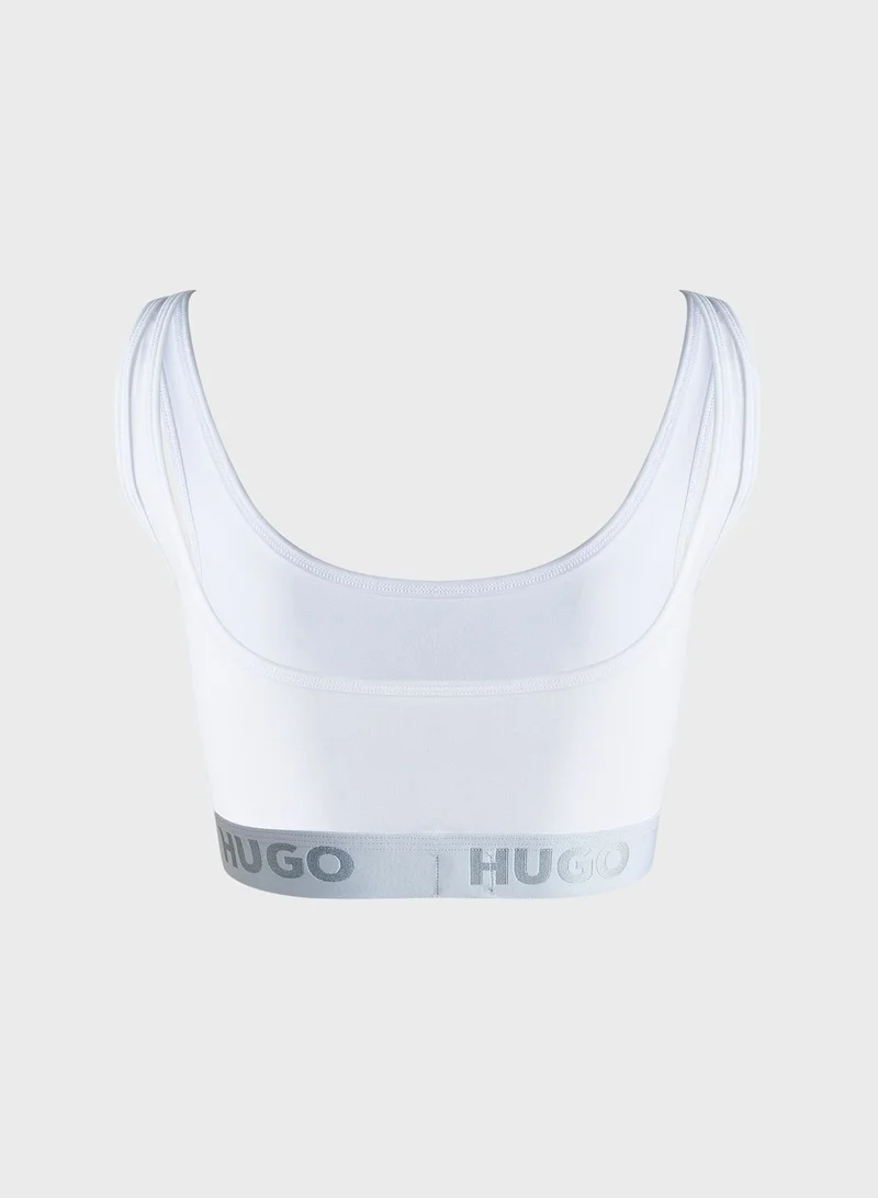 HUGO Knitted T-Shirt Bra