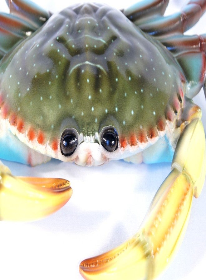 ال اكس لوحة جدارية مزينة بسرطان البحر الأزرق دونجينيس، مرسومة يدويًا من LX، مقاس 10 بوصات - Image 2