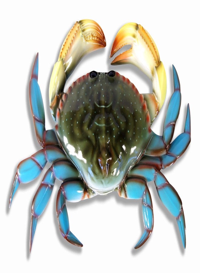 ال اكس لوحة جدارية مزينة بسرطان البحر الأزرق دونجينيس، مرسومة يدويًا من LX، مقاس 10 بوصات - Image 1