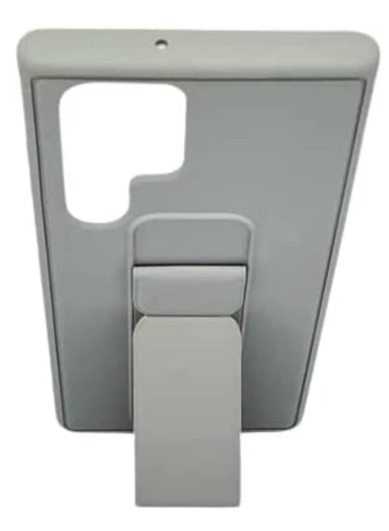 MIGOFAST Fully Covered With Finger Grip Stand Holder Anti Slip Shockproof Silicone Protective Case Cover For Samsung S23 Ultra Green - Image 4