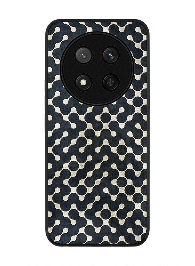 Stylizedd For Honor X9c / Honor Magic7 Lite 5G Case,Slim fit Camera Protection, Shockproof Thin Phone cover  - Connect The Dots (Black) - Image 1