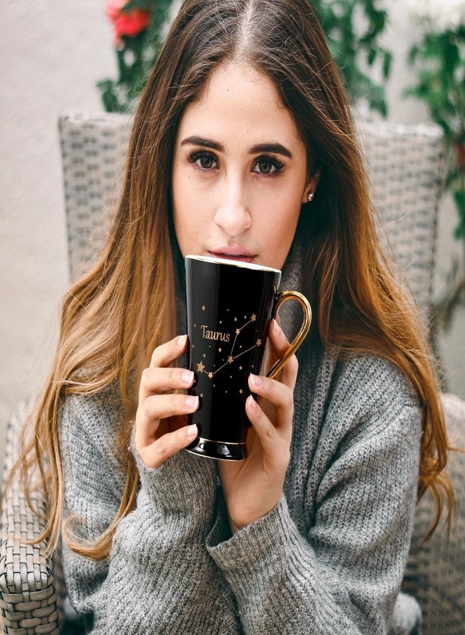 Maustic Taurus Gifts for Women Men, April May Birthday, Zodiac Sign, Astrology Horoscope Constellation for Best Friends, Astrology Lover, Coffee Mug, 12 Oz Black - Image 3