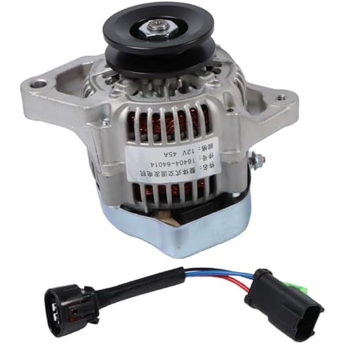 Zachager 1 Piece 16404-64014 Alternator 12V 45A for Isuzu C240 Kubota D1403 D1703 D1803 V2003 - Image 1
