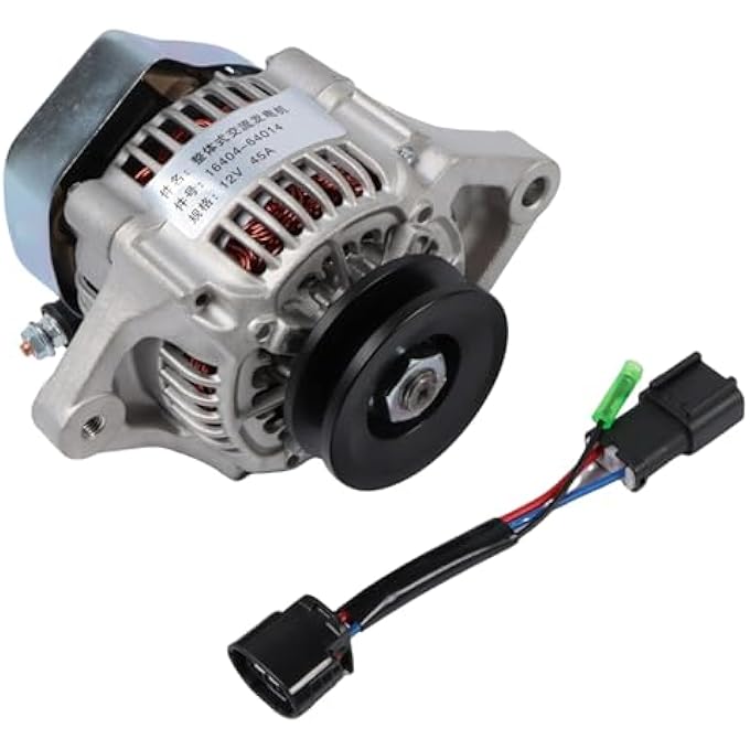 Zachager 1 Piece 16404-64014 Alternator 12V 45A for Isuzu C240 Kubota D1403 D1703 D1803 V2003 - Image 3