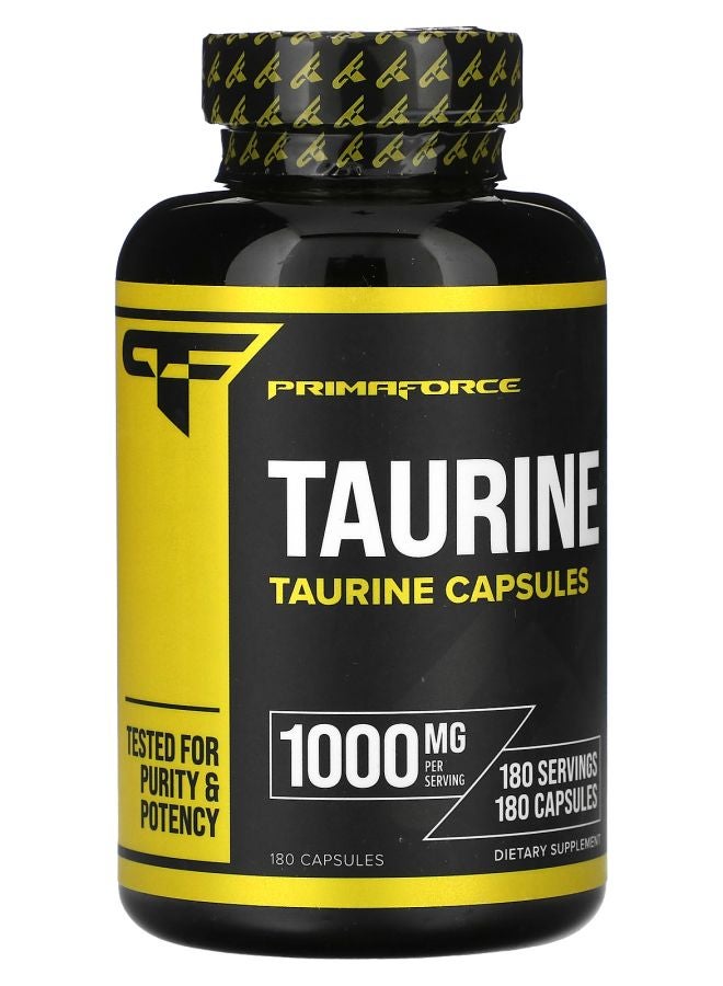 Primaforce Taurine 1000 mg 180 Capsules