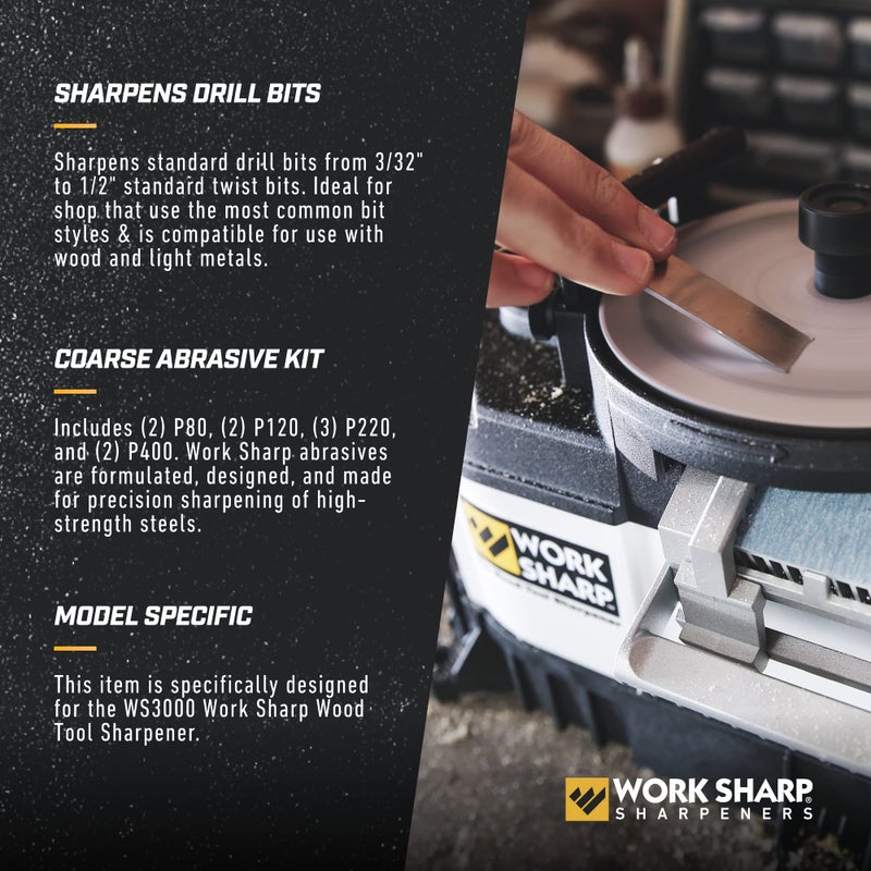 وورك شارب طقم كاشط خشن من Work Sharp WSSA0002005 - Image 3