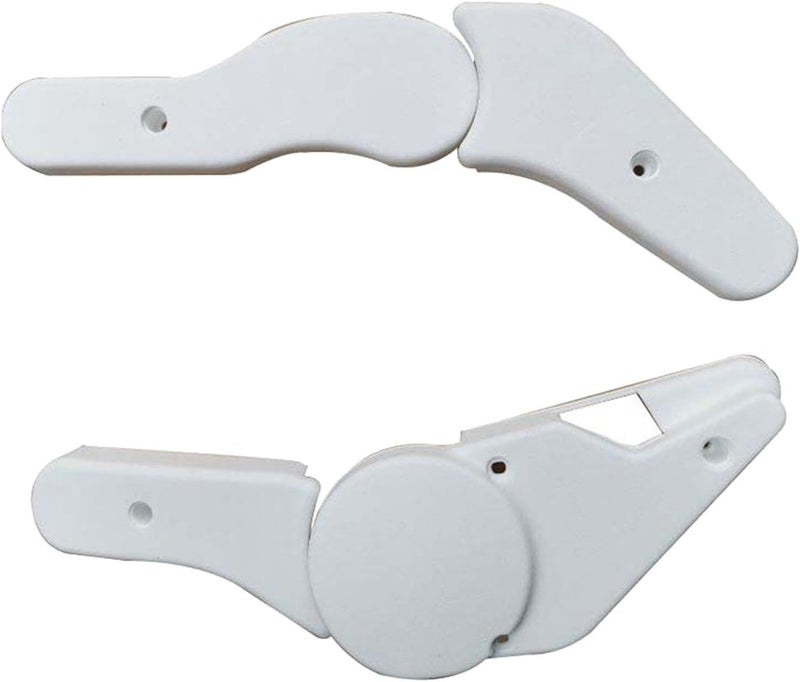 Multi Angle Adjuster Mounting Practical Adjustable for Office Chair Gaming Seat Fitments, White - Image 1