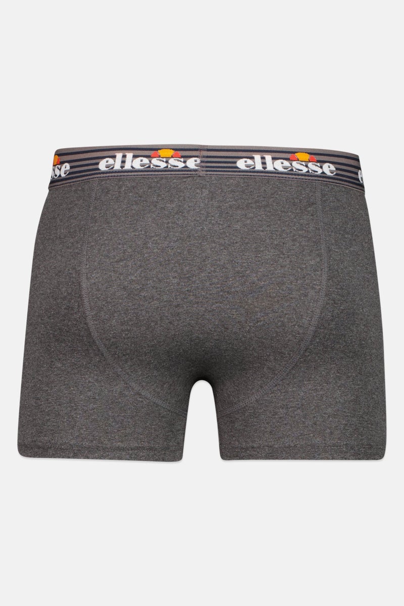 Ellesse Men 3 Pieces Brand Logo Boxers, Multicolor - Image 4