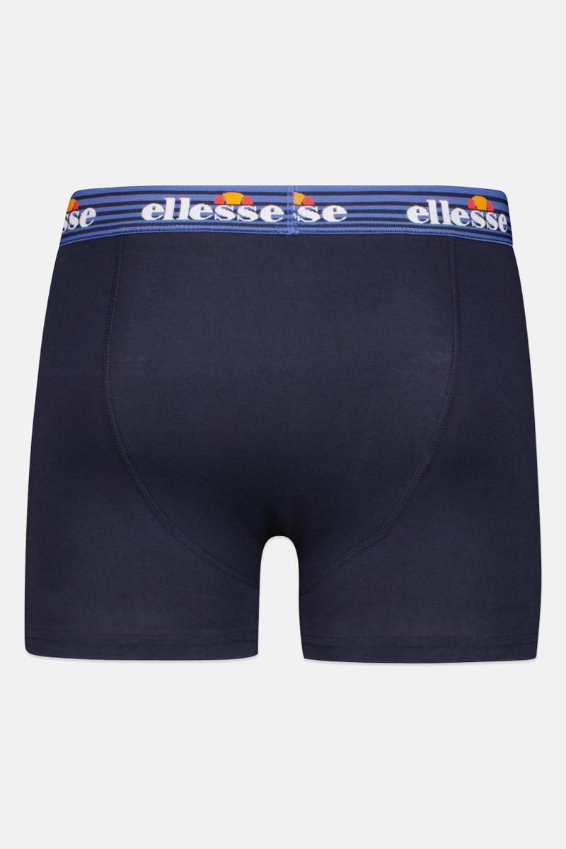 Ellesse Men 3 Pieces Brand Logo Boxers, Multicolor - Image 2
