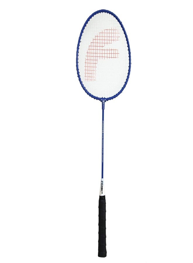 FEROC Fighter Aluminum Badminton Racquet Set of 2 with- 3 Pieces Feather SHUTTLES Badminton kit, Red - Image 3