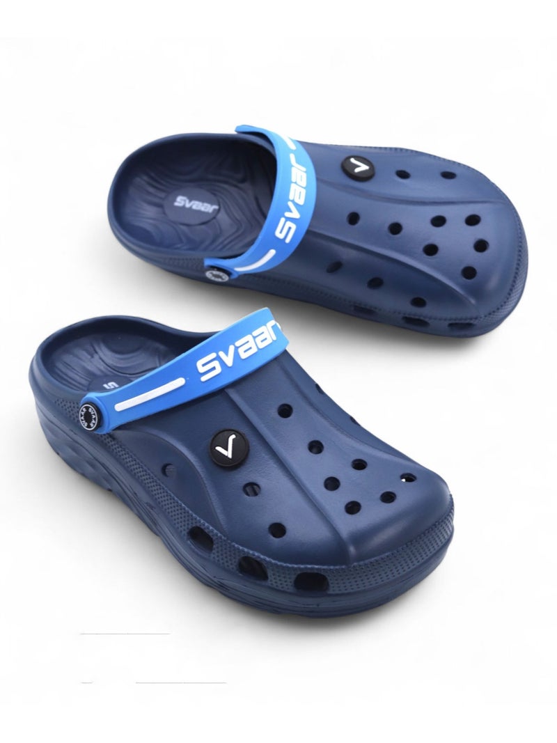 SVAAR أحذية سفاار الكاجوال للرجال من الصنادل المرنة المضادة للانزلاق EVA مع حزام خلفي - Image 1