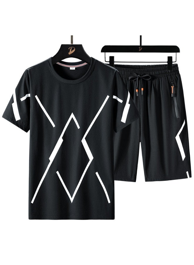 KUYING New Fashion Ice Silk Speed Drying Sports Set - Image 1